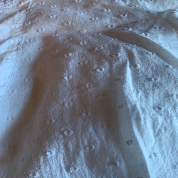 White Cotton women’s Shirt by Catherine’s 22/24W - Picture 2 of 3